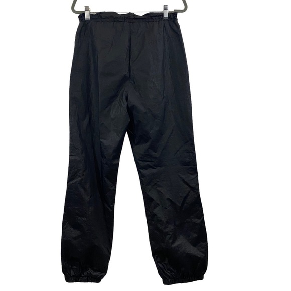 Obermeyer Size 12 Women’s Black Nylon Track Ski Snow Pants Unlined High Rise - Picture 2 of 11